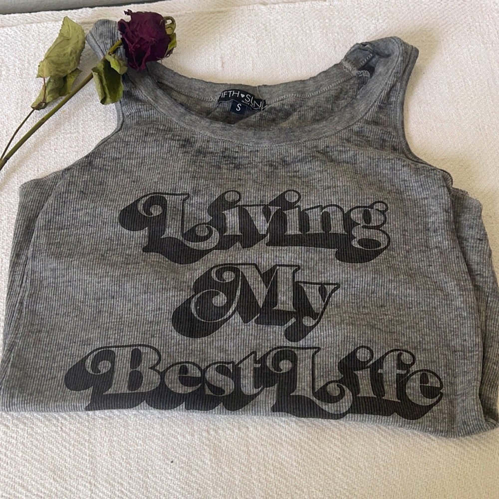 Living My Best Life Tank Top